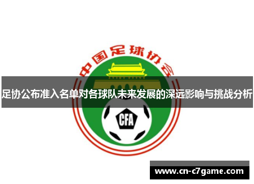 足协公布准入名单对各球队未来发展的深远影响与挑战分析